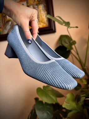 Vivaia Blue Margot 2.0 Heels Block Heel Shoes 38